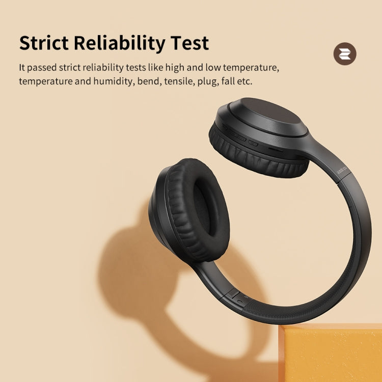ROCK Space O2 HiFi Bluetooth 5.0 Wireless Headset with Mic, Support TF Card(White) - free shipping - PMC TechLife - Order now!