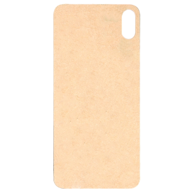 Easy Replacement Big Camera Hole Glass Back Battery Cover with Adhesive for iPhone XS(White) - Back Cover by PMC TechLife | Online Shopping South Africa | PMC TechLife