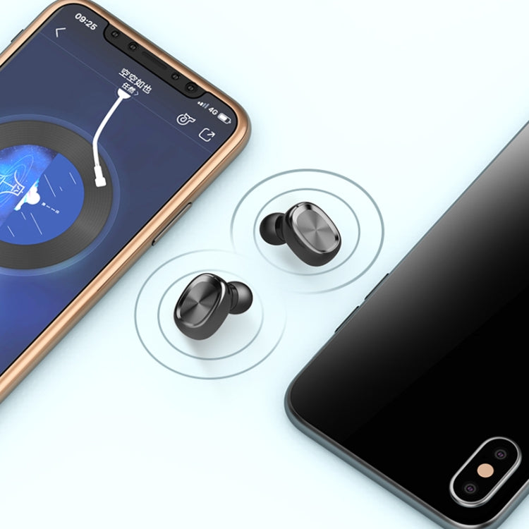 263 TWS CVC8.0 Noise Cancelling Bluetooth Earphone with Charging Box, Support Touch & Three-screen LED Battery Display & Phone Holder & Power Bank & HD Call & Voice Assistant(Black) - TWS Earphone by PMC TechLife | Online Shopping South Africa | PMC TechLife