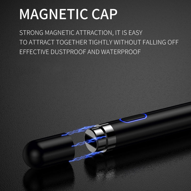JOYROOM JR-K811 Excellent Series Micro USB Rechargeable Active Capacitive Stylus Pen with Magnetic Cap, Compatible with Android & IOS(Black) - free shipping - PMC TechLife - Order now!