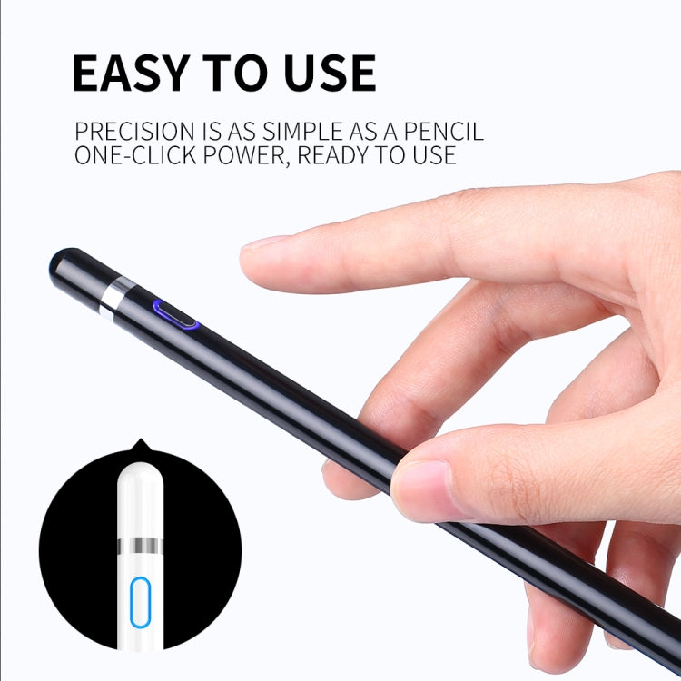 JOYROOM JR-K811 Excellent Series Micro USB Rechargeable Active Capacitive Stylus Pen with Magnetic Cap, Compatible with Android & IOS(Black) - free shipping - PMC TechLife - Order now!