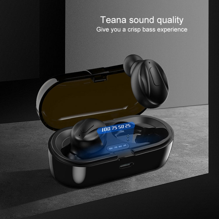XG13 Bluetooth 5.0 TWS Mini Stereo Wireless Bluetooth Earphone (Black) - TWS Earphone by PMC TechLife | Online Shopping South Africa | PMC TechLife