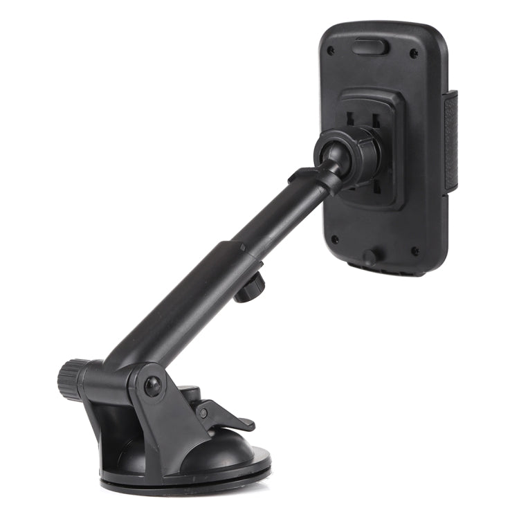 Universal Rotatable Adjustment Car Windshield Mobile Phone Holder with Suction Cup (Black) - Car Holders by PMC TechLife | Online Shopping South Africa | PMC TechLife