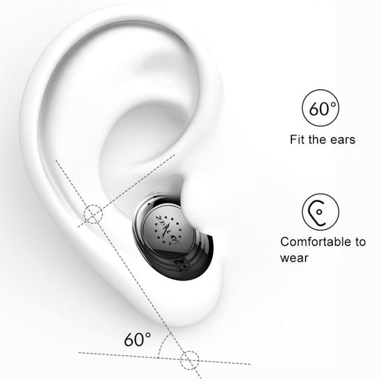 ZEALOT H19 TWS Bluetooth 5.0 Touch Wireless Bluetooth Earphone with Magnetic Charging Box, Support HD Call & Bluetooth Automatic Connection(White) - TWS Earphone by ZEALOT | Online Shopping South Africa | PMC TechLife | Buy Now Pay Later Mobicred
