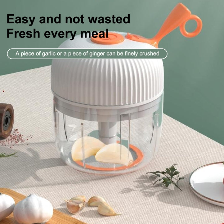 REMAX SL-BM03 Rechew Series Wireless Electric Garlic Stirrer Cordless Portable Food Processor (White) - Stirrer & Squeezer by REMAX | Online Shopping South Africa | PMC TechLife | Buy Now Pay Later Mobicred