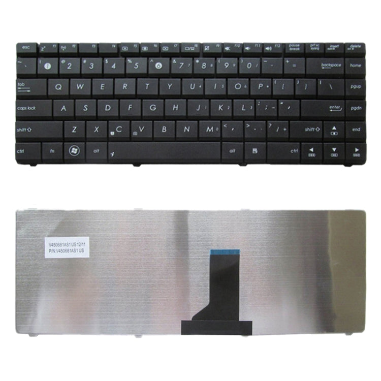 US Keyboard for Asus N82 N82J K42 A42F X44H X43 A42 A42D A42J K42D K42J A42J K42F U32 U35 U41(Black) - Replacement Keyboards by PMC TechLife | Online Shopping South Africa | PMC TechLife
