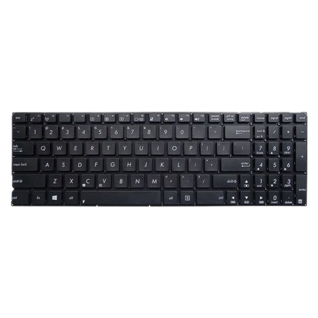 US Keyboard for Asus X555 X555B X555D X555L X555LA X555LJ X555LB X555U X555Y(Black) - Replacement Keyboards by PMC TechLife | Online Shopping South Africa | PMC TechLife