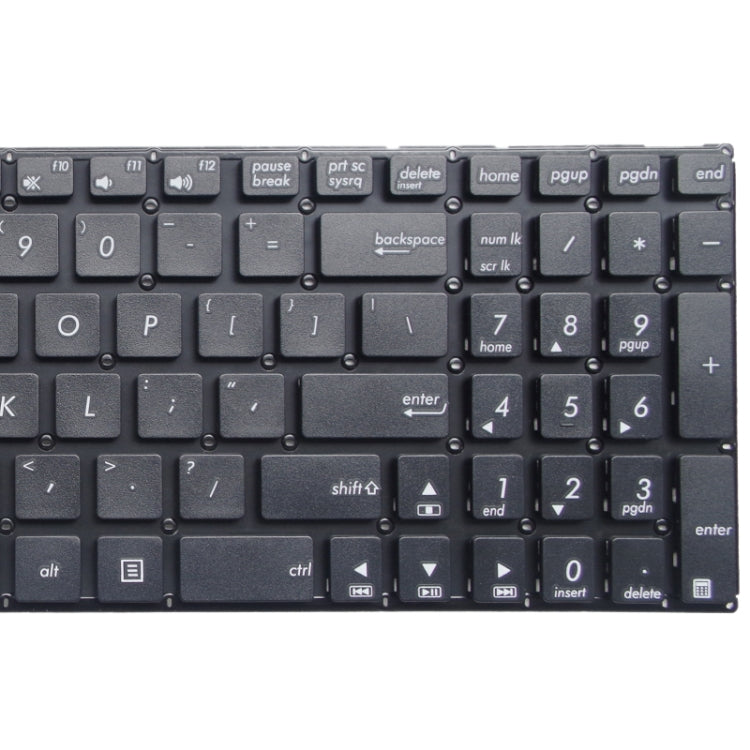 US Keyboard for Asus X555 X555B X555D X555L X555LA X555LJ X555LB X555U X555Y(Black) - Replacement Keyboards by PMC TechLife | Online Shopping South Africa | PMC TechLife