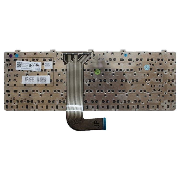 RU Keyboard for DELL Inspiron 14R N4110 M4110 N4050 M4040 N5050 M5050 M5040 N5040 3330 X501LX502L P17S P18 N4120 (Black) - Replacement Keyboards by PMC TechLife | Online Shopping South Africa | PMC TechLife