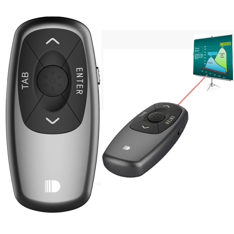 Doosl DSIT011 2.4GHz Mini Rechargeable PowerPoint Presentation Remote Control, Control Distance: 100m(Black) -  by DOOSL | Online Shopping South Africa | PMC TechLife | Buy Now Pay Later Mobicred