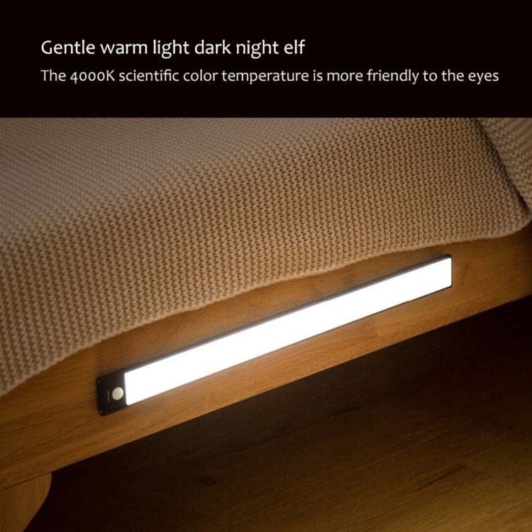 20cm Original Xiaomi Youpin YEELIGHT LED Smart Human Motion Sensor Light Bar Rechargeable Wardrobe Cabinet Corridor Wall Lamps(Black) - free shipping - PMC TechLife - Order now!