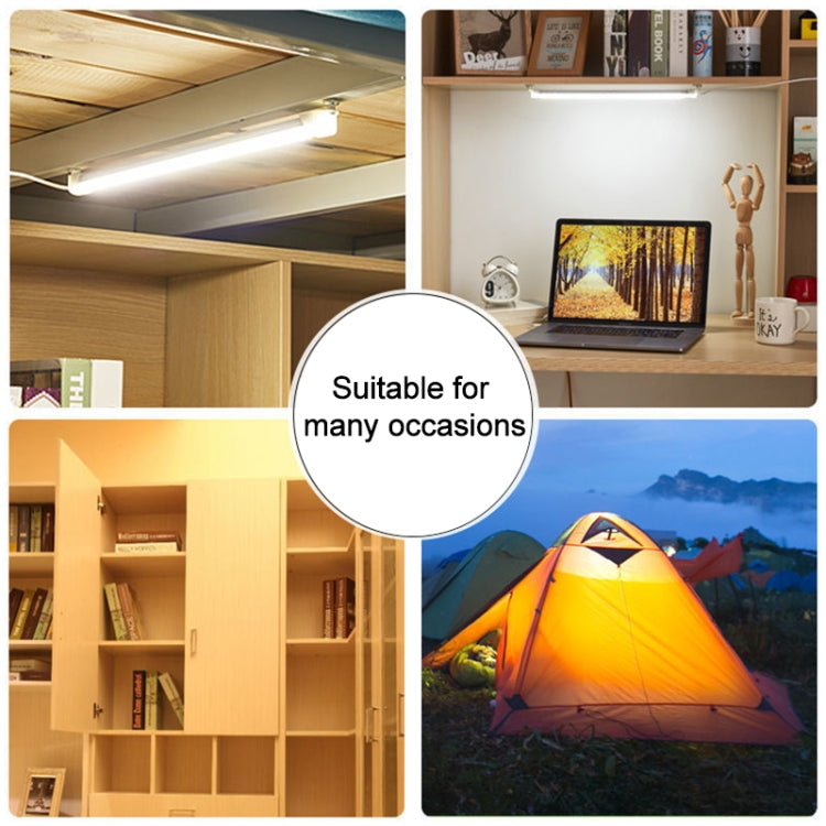 30cm 36 LEDs Multifunctional USB Three-color Stepless Dimming LED Light Tube, DC 5V - free shipping - PMC TechLife - Order now!