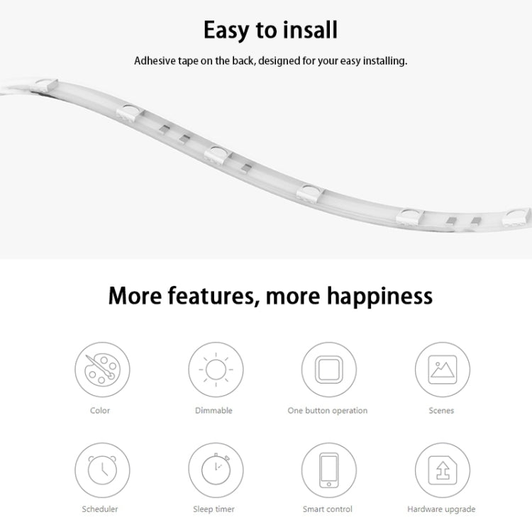 Original Xiaomi Youpin Yeelight Smart WiFi APP Remote Control Extension LED Strip Light, Length: 1m - Bare Board Light by Xiaomi | Online Shopping South Africa | PMC TechLife