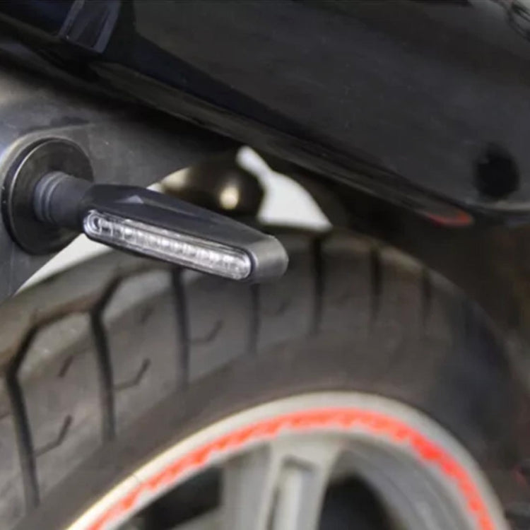 4 PCS DC 12V Motorcycle 12-LED Turn Signal Indicators Blinker Light, (Yellow Light) - Turn Signal by PMC TechLife | Online Shopping South Africa | PMC TechLife | Buy Now Pay Later Mobicred