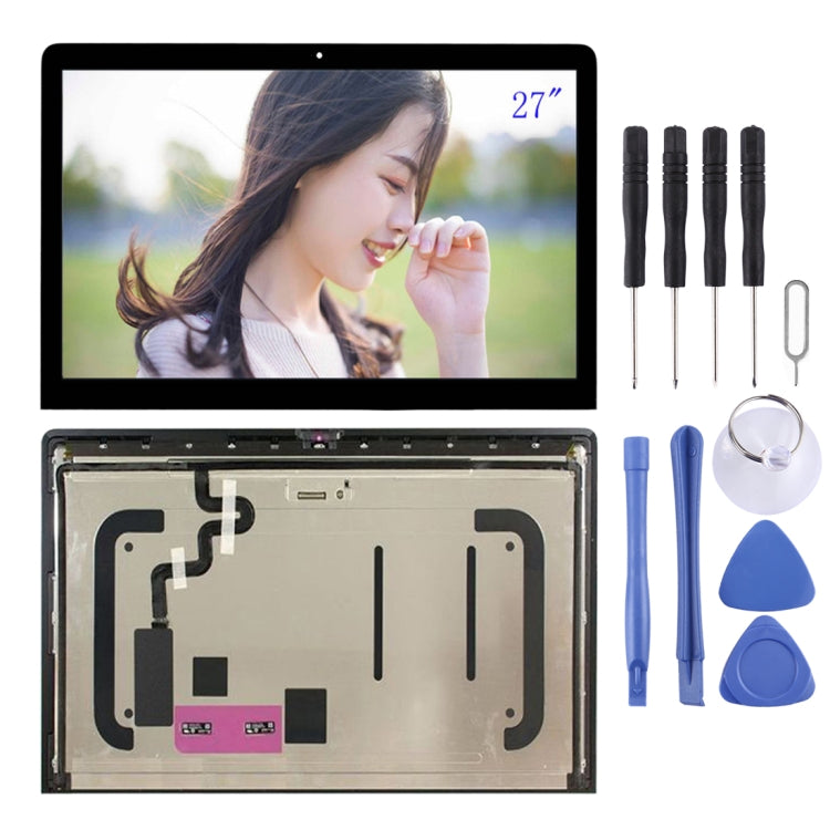 OEM LCD Screen for Apple iMac A1419 27 inch Retina 5K (2017) LM270QQ1 New 661-03255 with Digitizer Full Assembly (Black) - free shipping - PMC TechLife - Order now!
