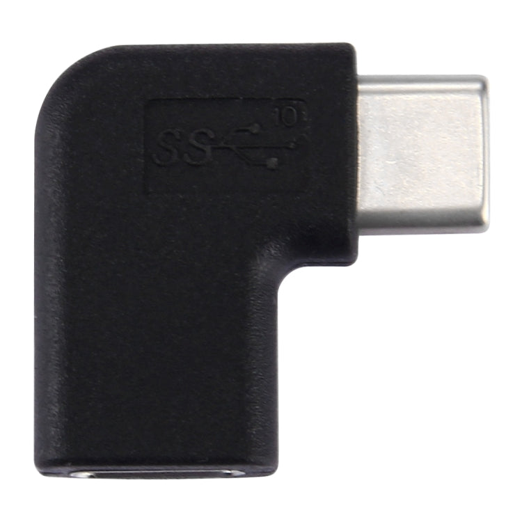 Elbow USB-C / Type-C Female to USB-C / Type-C Male Connector Adapter, For Macbook, Nokia, Google Tablet PC, Samsung, Letv, Huawei, Lenovo, Microsoft, Xiaomi, OnePlus, and other Smartphones(Black) - free shipping - PMC TechLife - Order now!