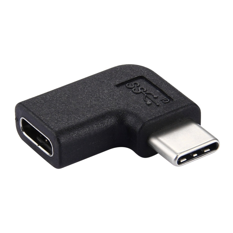 Elbow USB-C / Type-C Female to USB-C / Type-C Male Connector Adapter, For Macbook, Nokia, Google Tablet PC, Samsung, Letv, Huawei, Lenovo, Microsoft, Xiaomi, OnePlus, and other Smartphones(Black) - free shipping - PMC TechLife - Order now!