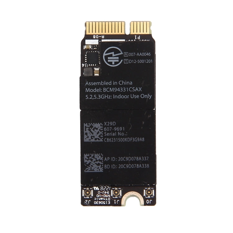 Original Bluetooth 4.0 Network Adapter Card BCM94331CSAX for Macbook Pro 13.3 inch & 15.4 inch (2012 ）A1398 / A1425 - Network Adapter by PMC TechLife | Online Shopping South Africa | PMC TechLife | Buy Now Pay Later Mobicred