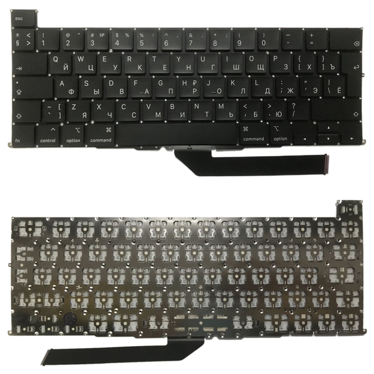 RU Version Keyboard for MacBook Pro Retina 16 inch A2141 2019 - Replacement Keyboards by PMC TechLife | Online Shopping South Africa | PMC TechLife