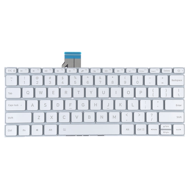 For Xiaomi Mi Notebook Air 12.5 US Version Keyboard with Backlight (Silver) - Replacement Keyboards by PMC TechLife | Online Shopping South Africa | PMC TechLife | Buy Now Pay Later Mobicred