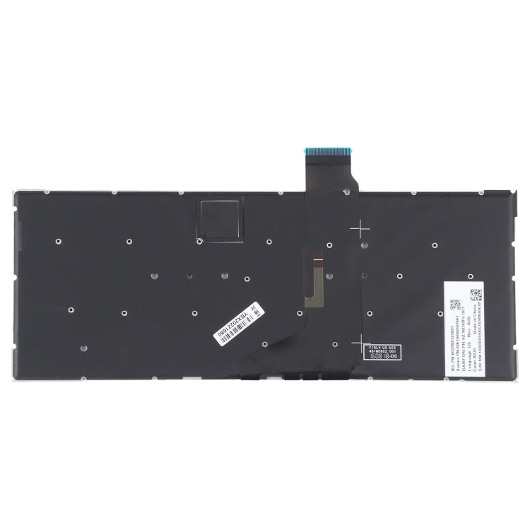 For Xiaomi Mi Notebook Air 12.5 US Version Keyboard with Backlight (Silver) - Replacement Keyboards by PMC TechLife | Online Shopping South Africa | PMC TechLife | Buy Now Pay Later Mobicred