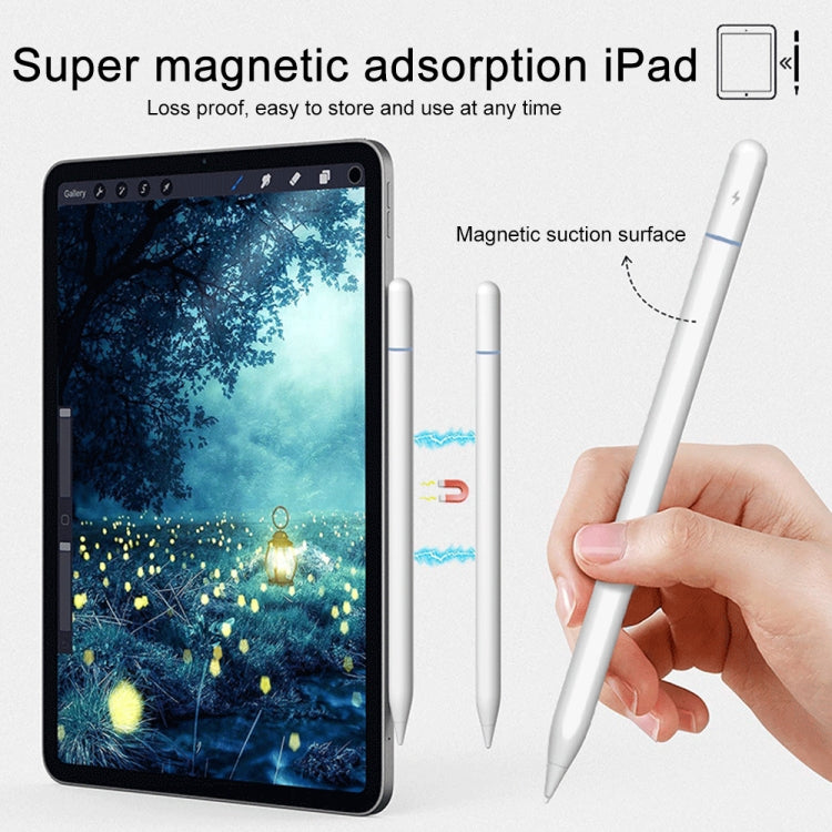 P8 Active Capacitive Stylus Pen with Palm Rejection for iPad After 2018 Version (White) - Stylus Pen by PMC TechLife | Online Shopping South Africa | PMC TechLife