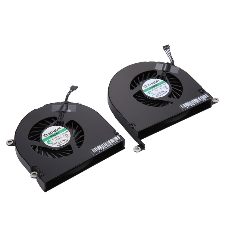 1 Pair for Macbook Pro 17 inch A1297 (2009 - 2011) Cooling Fans (Left + Right) - Cooling Fan by PMC TechLife | Online Shopping South Africa | PMC TechLife