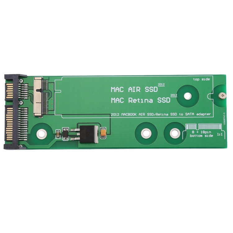 SSD to SATA Adapter for Macbook Air 11.6 inch A1465 (2012) & 13.3 inch A1462 (2012) - SSD Related Parts by PMC TechLife | Online Shopping South Africa | PMC TechLife