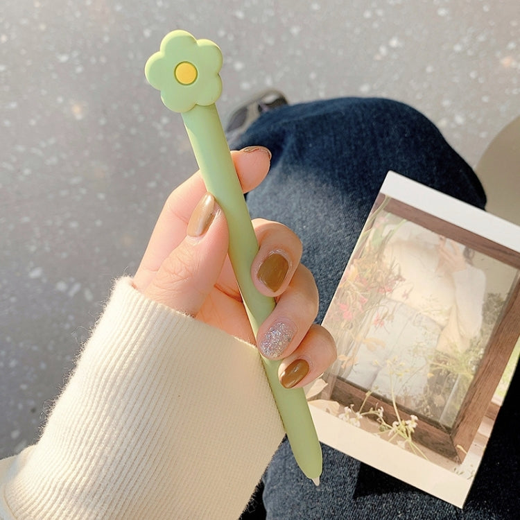 Cute Cartoon Silicone Protective Cover for Apple Pencil 2(Green) - Pencil Accessories by PMC TechLife | Online Shopping South Africa | PMC TechLife