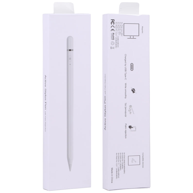 P7-C Active Capacitive Stylus Pen with Palm Rejection for iPad After 2018 Version - Stylus Pen by PMC TechLife | Online Shopping South Africa | PMC TechLife