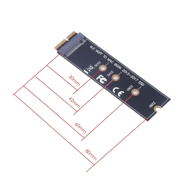 M.2 PCIE NVME SSD to Mac Book Air Pro 2013-2017 SSD Hard Drive Adapter Board For A1465 A1466 A1398 A1502 - free shipping - PMC TechLife - Order now!