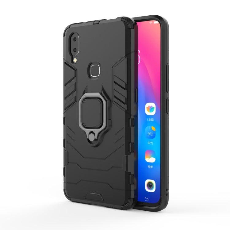 PC + TPU Shockproof Protective Case for Vivo NEX A , with Magnetic Ring Holder(Black) - free shipping - PMC TechLife - Order now!