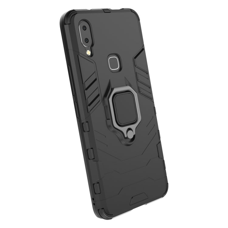 PC + TPU Shockproof Protective Case for Vivo NEX A , with Magnetic Ring Holder(Black) - free shipping - PMC TechLife - Order now!