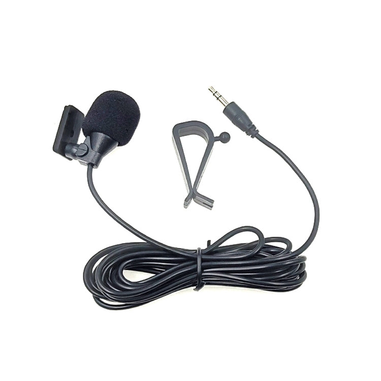 ZJ015MR Stereo 3.5mm Straight Plug Car Navigation DVD External Paste Microphone, Length: 3m - free shipping - PMC TechLife - Order now!