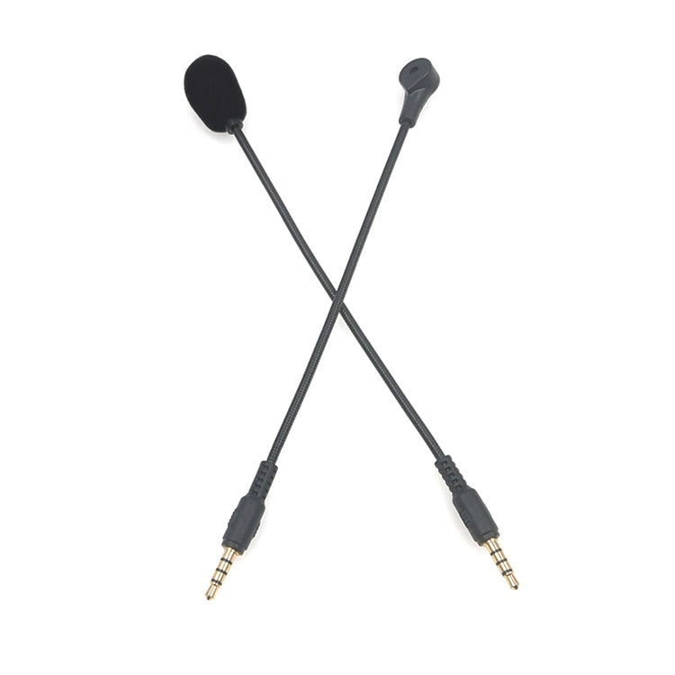 ZJ033MR-03 17cm 4 Level Pin 3.5mm Straight Plug Gaming Headset Sound Card Live Microphone - Microphone by PMC TechLife | Online Shopping South Africa | PMC TechLife