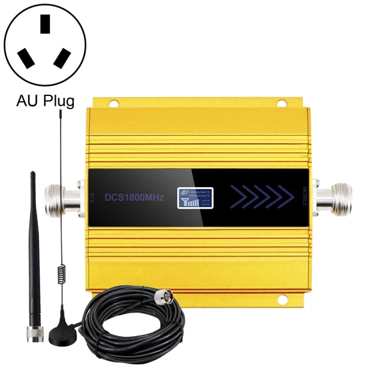 DCS-LTE 4G Phone Signal Repeater Booster, AU Plug(Gold) - free shipping - PMC TechLife - Order now!