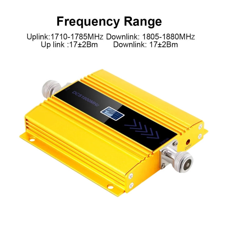 DCS-LTE 4G Phone Signal Repeater Booster, AU Plug(Gold) - free shipping - PMC TechLife - Order now!