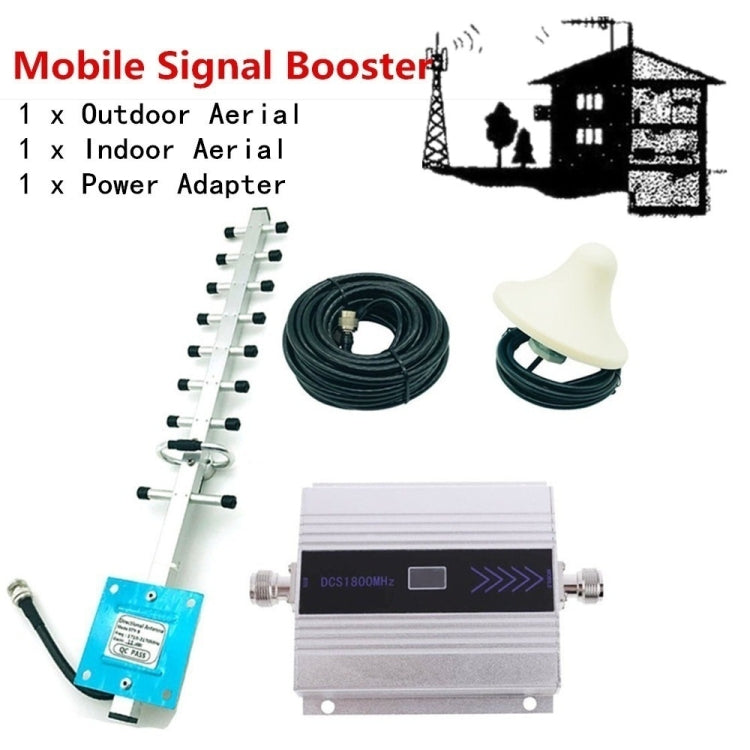 DCS-LTE 4G Phone Signal Repeater Booster, UK Plug - Boosters by PMC TechLife | Online Shopping South Africa | PMC TechLife