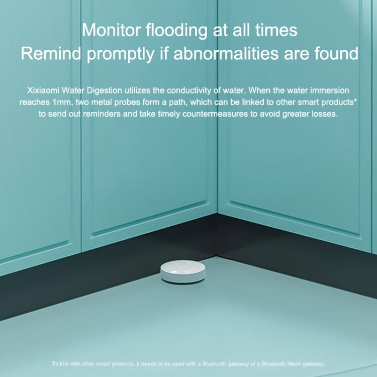 Original Xiaomi Wireless Bluetooth Flood Guard Intelligently Detects Water Leakage Xiaoai Speaker Linkage App to Remotely Remind Smart Home, need to be used with CA1001 - Water Leakage Alarm by Xiaomi | Online Shopping South Africa | PMC TechLife | Buy Now Pay Later Mobicred