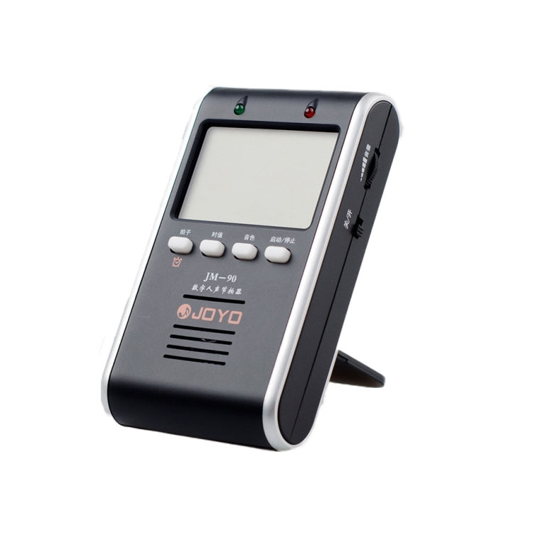 JOYO JM-90 Mini Portable Rechargeable Clip-on LED Indicator Electronic Digital Metronome Tone Generator Tuner for Guitar Violin Ukulele(Black) - free shipping - PMC TechLife - Order now!