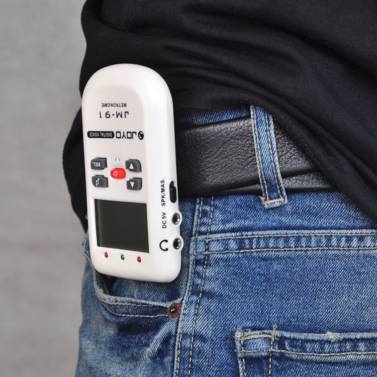 JOYO JM-91 Mini Portable Multi-functional Vocal Metronome Electronic Digital Metronome Tone Generator Tuner for Guitar Violin Ukulele(White) - free shipping - PMC TechLife - Order now!