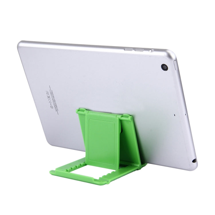 Universal Foldable Mini Phone Holder Stand, Size: 8.3 x 7.1 x 0.7 cm, For iPhone, Samsung, Huawei, Xiaomi, HTC and Other Smartphone, Tablets(Green) - Desktop Holder by PMC TechLife | Online Shopping South Africa | PMC TechLife