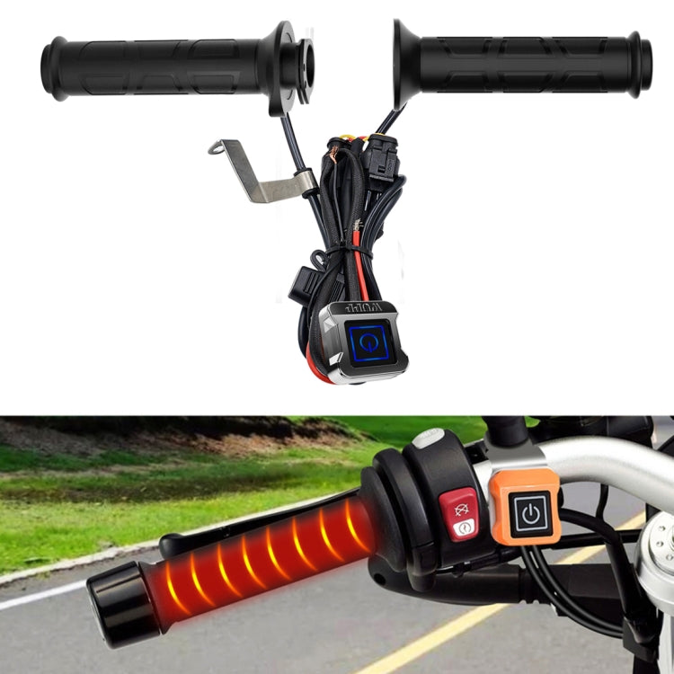 WUPP ZH-983C1 Motorcycle Modified Intelligent Electric Heating Hand Cover Heated Grip Handlebar with Three Gear Temperature Control(Black) - free shipping - PMC TechLife - Order now!