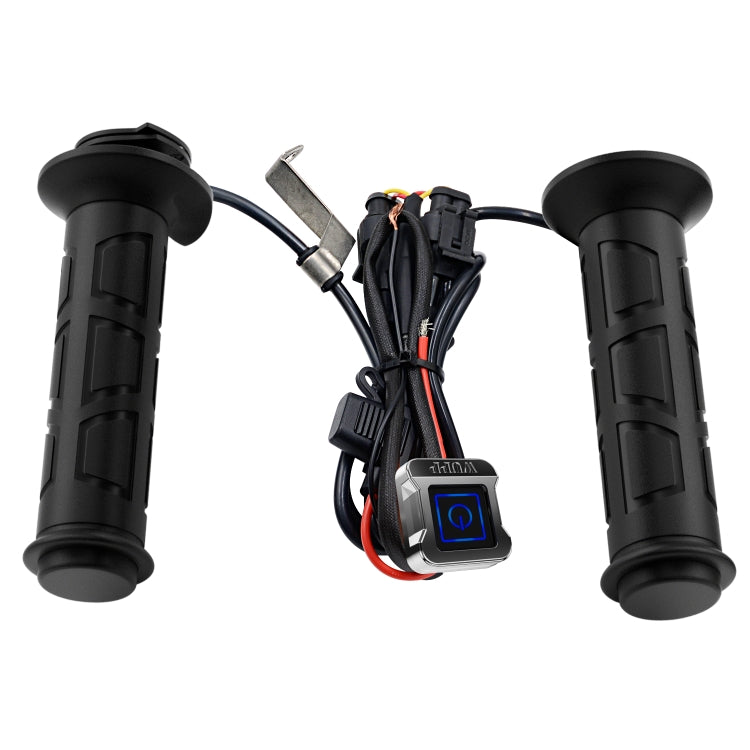 WUPP ZH-983C1 Motorcycle Modified Intelligent Electric Heating Hand Cover Heated Grip Handlebar with Three Gear Temperature Control(Black) - free shipping - PMC TechLife - Order now!