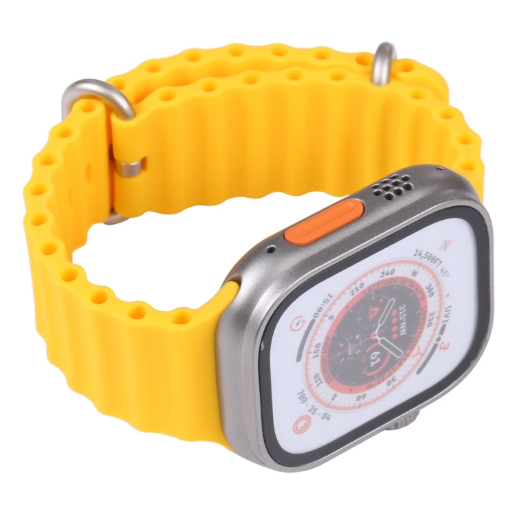 For Apple Watch Ultra 49mm Color Screen Non-Working Fake Dummy Display Model (Yellow) - free shipping - PMC TechLife - Order now!