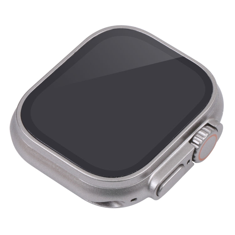 For Apple Watch Ultra 49mm Black Screen Non-Working Fake Dummy Display Model, For Photographing Watch-strap, No Watchband (Silver) - free shipping - PMC TechLife - Order now!