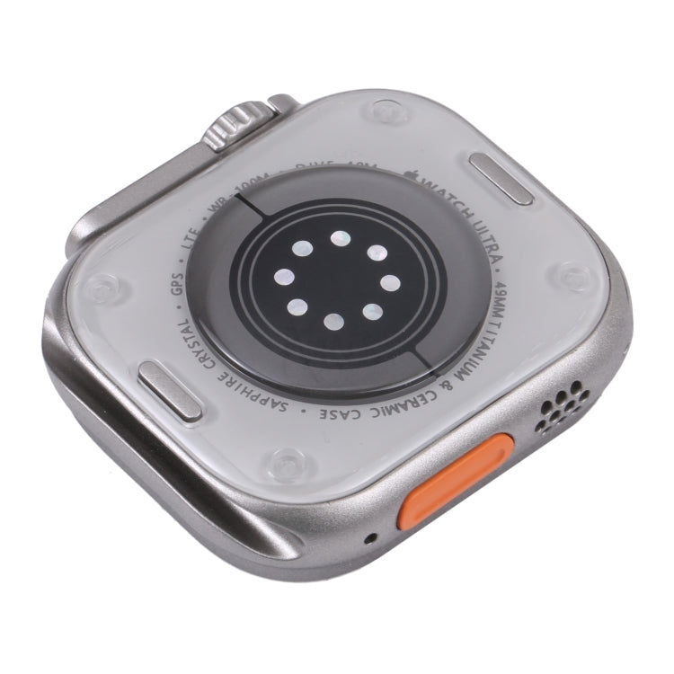 For Apple Watch Ultra 49mm Black Screen Non-Working Fake Dummy Display Model, For Photographing Watch-strap, No Watchband (Silver) - free shipping - PMC TechLife - Order now!