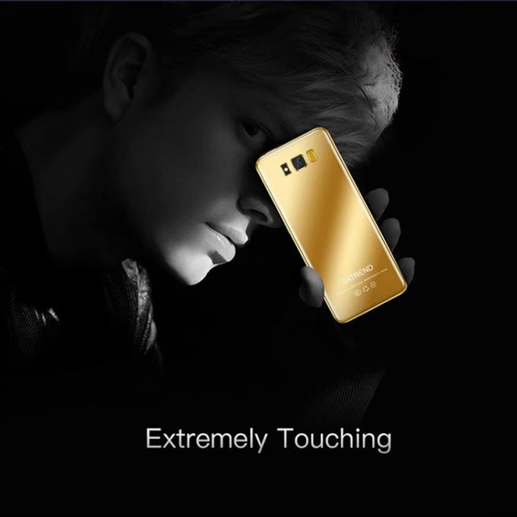 SATREND S10 Card Mobile Phone, 2.4 inch Touch Screen, MTK6261D, Support Bluetooth, FM, GSM, Dual SIM(Black) - free shipping - PMC TechLife - Order now!