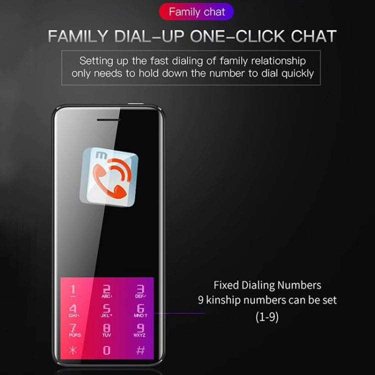 SATREND S10 Card Mobile Phone, 2.4 inch Touch Screen, MTK6261D, Support Bluetooth, FM, GSM, Dual SIM(Gold) - free shipping - PMC TechLife - Order now!