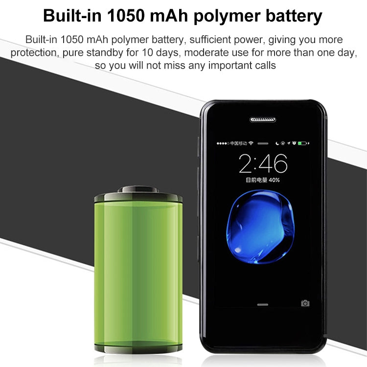 MELROSE S9X, 1GB+8GB, 2.45 inch, Android 5.1 MTK6580 Quad Core, Support Bluetooth / WiFi, Network: 3G(Black) - free shipping - PMC TechLife - Order now!